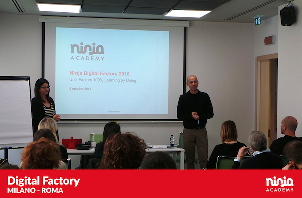 Ninja Digital Factory 2017: il primo incontro di Milano e Roma!