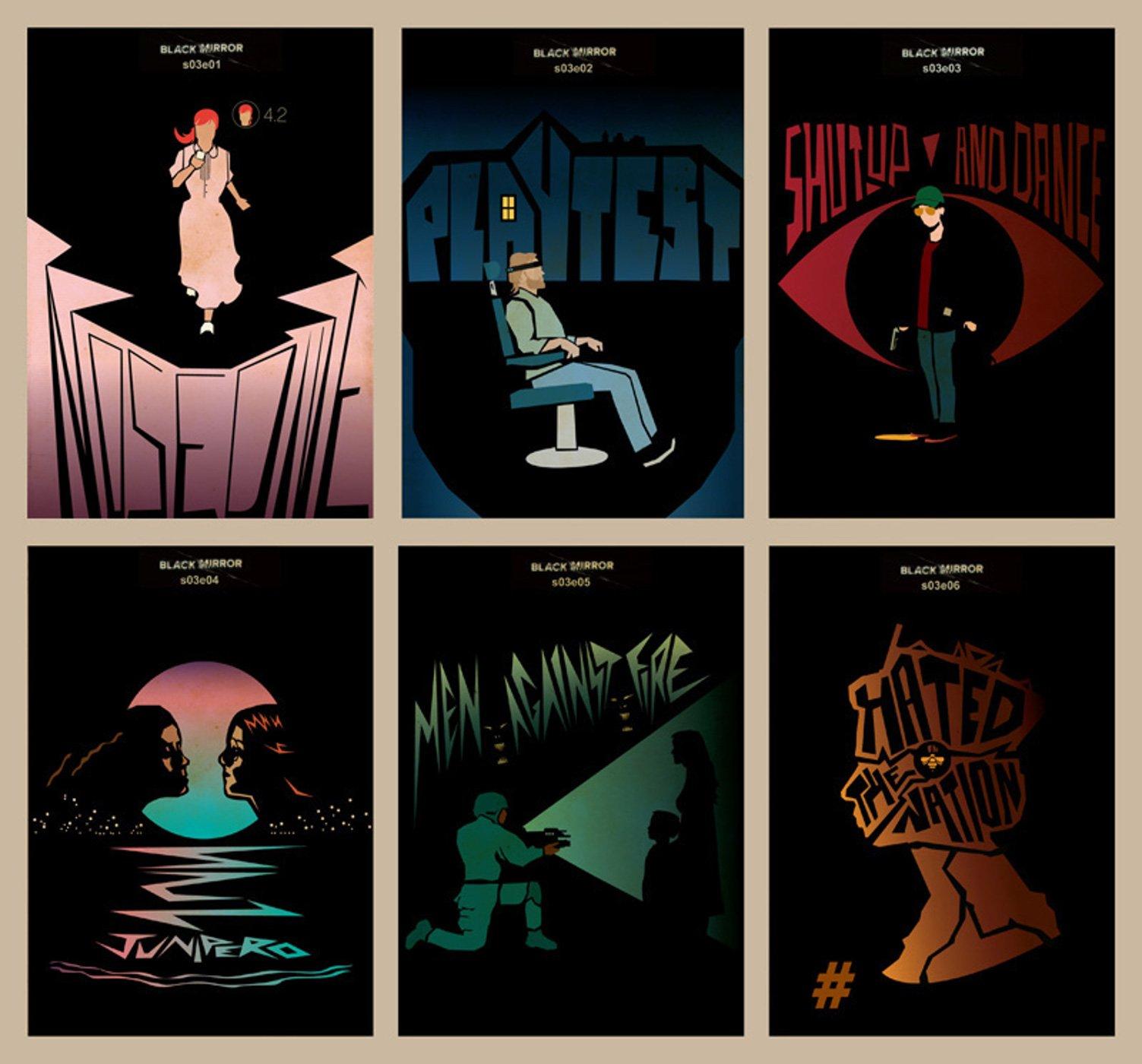 illustrazione Black Mirror