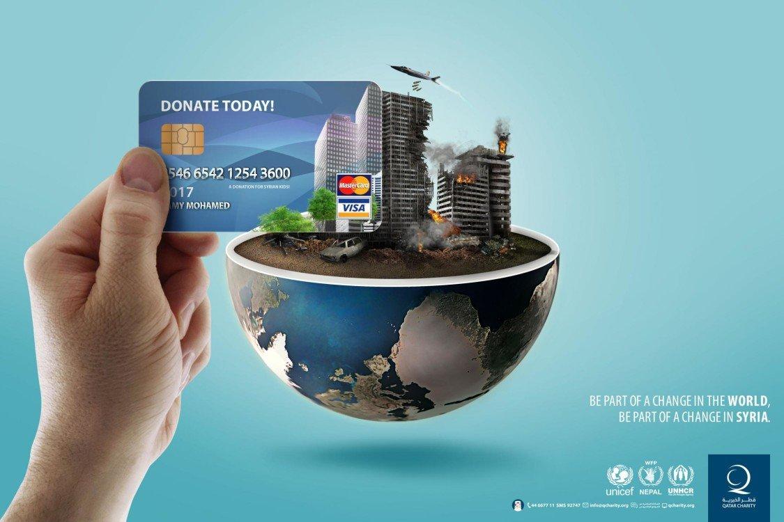 best adv of the week qatar charity