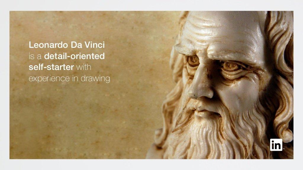 Da Vinci linkedin buzzword
