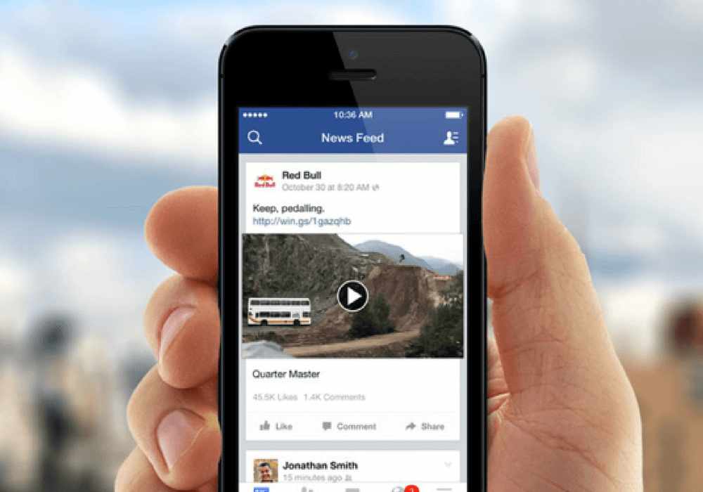 video content su Facebook