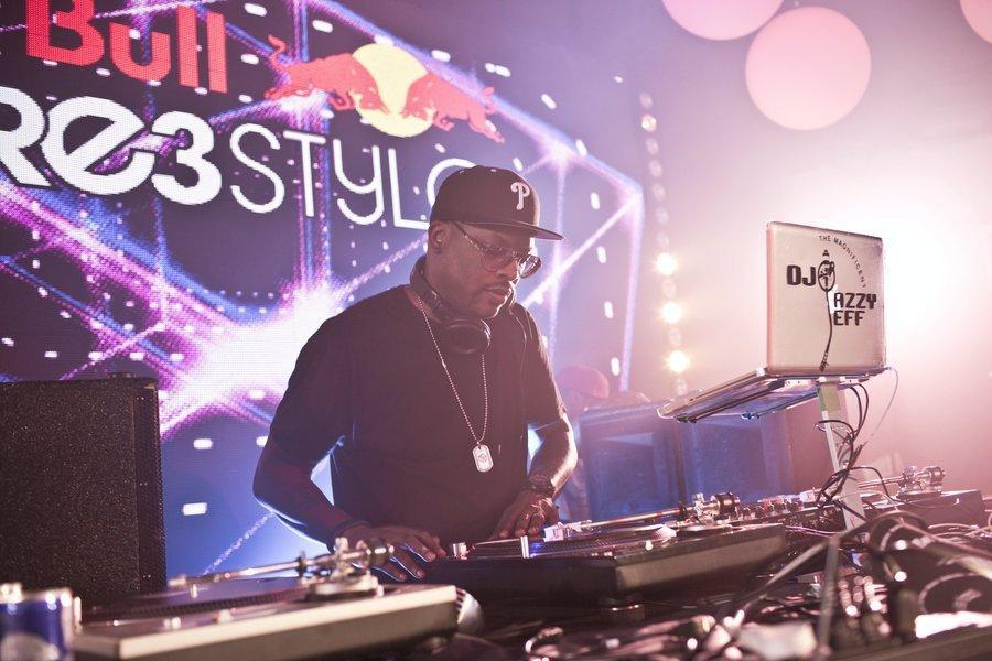 Event Judge DJ Jazzy Jeff performs a guest DJ spot following the Red Bull Thre3Style US National Finals at the Lure in Los Angeles, CA on April 5, 2013. // Carlo Cruz/Red Bull Content Pool // P-20130406-00117 // Usage for editorial use only // Please go to www.redbullcontentpool.com for further information. //