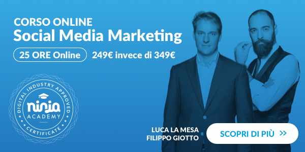 Corso Social Media by Ninja Academy