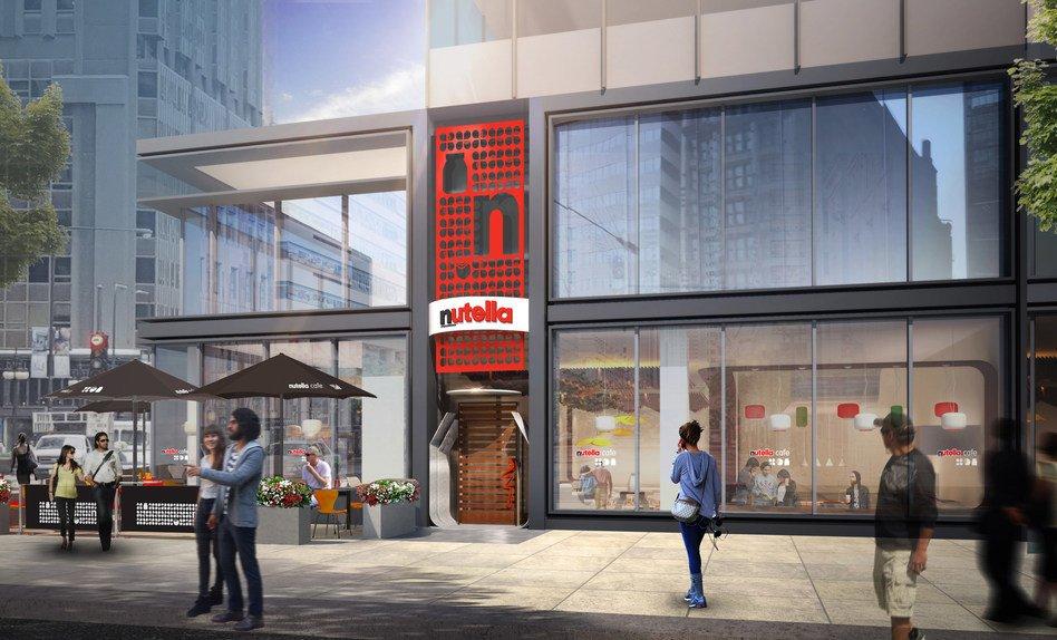 Apre a Chicago il primo Nutella Café al mondo