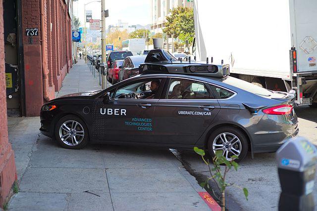 Uber driverless car