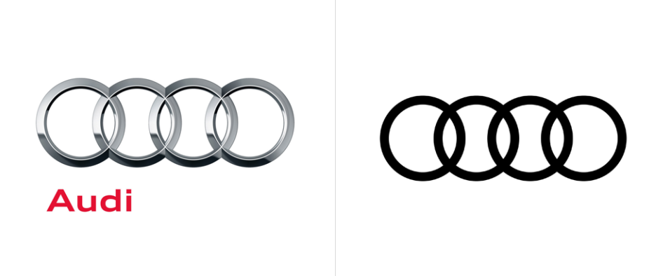 Audi svela il suo nuovo logo: bold, minimal e digital first