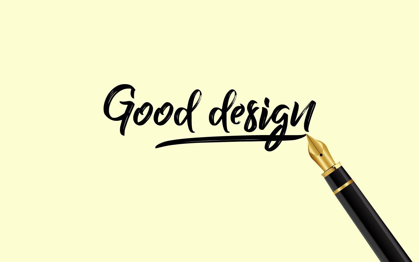 Good Design Handwriting