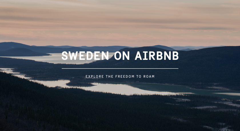 La Svezia mette l'intero Paese su Airbnb