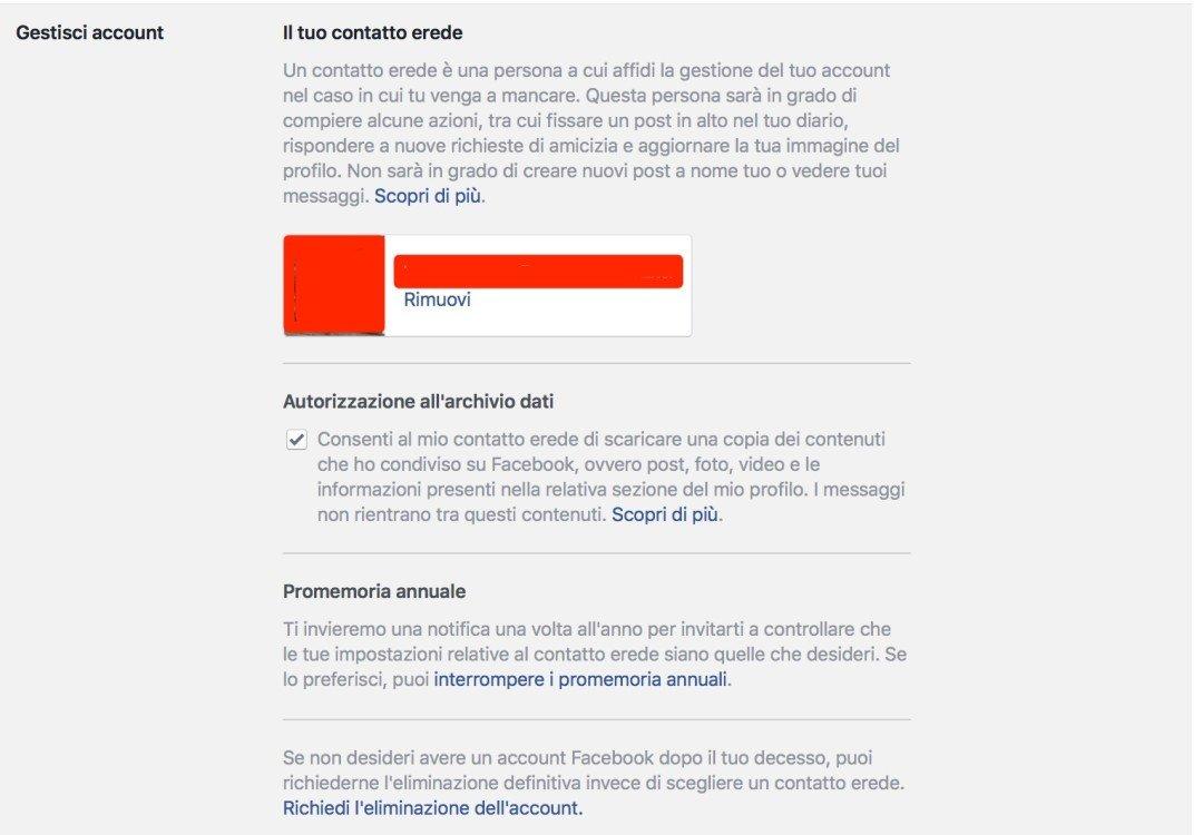 le impostazioni nascoste di facebook