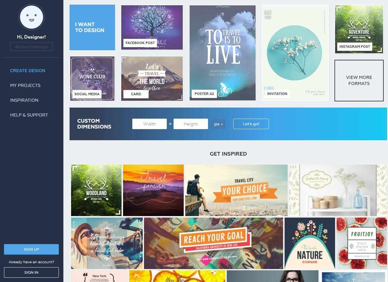 crello contenuti visivi