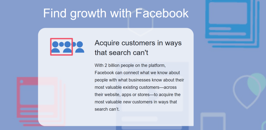 campagna Facebook growth marketing 