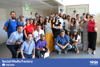 Ninja Factory: l’ultimo incontro a Roma e Milano del percorso pratico del Master in Social Media Marketing