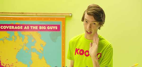 Un fotogramma tratto dall' ad