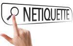 le regole di Netiquette