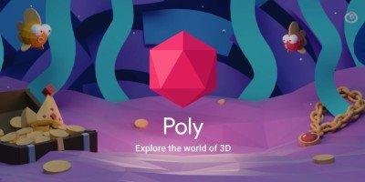 Cos’è Google Poly, la nuova libreria open e gratuita di oggetti 3D