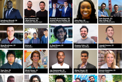Chi sono i Top Under 30 del tech, secondo Forbes