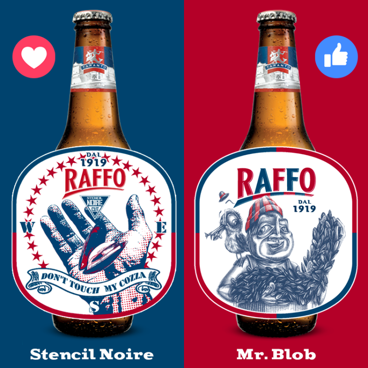 La birra Raffo tra tradizione, territorio e street art