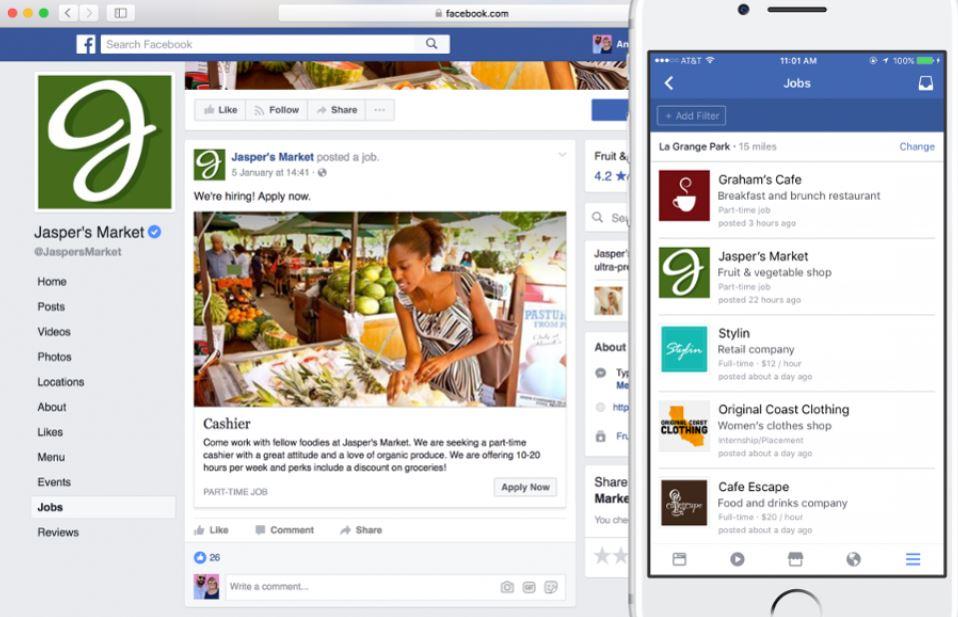 facebook jobs