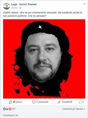 Hackerata la pagina Facebook della Lega. Spinelli e gattini firmati Anonymous