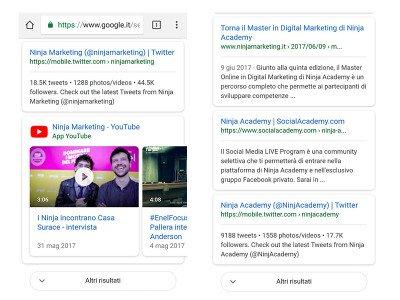 Addio alla seconda pagina, Google testa il pulsante “altri risultati” con scroll infinito