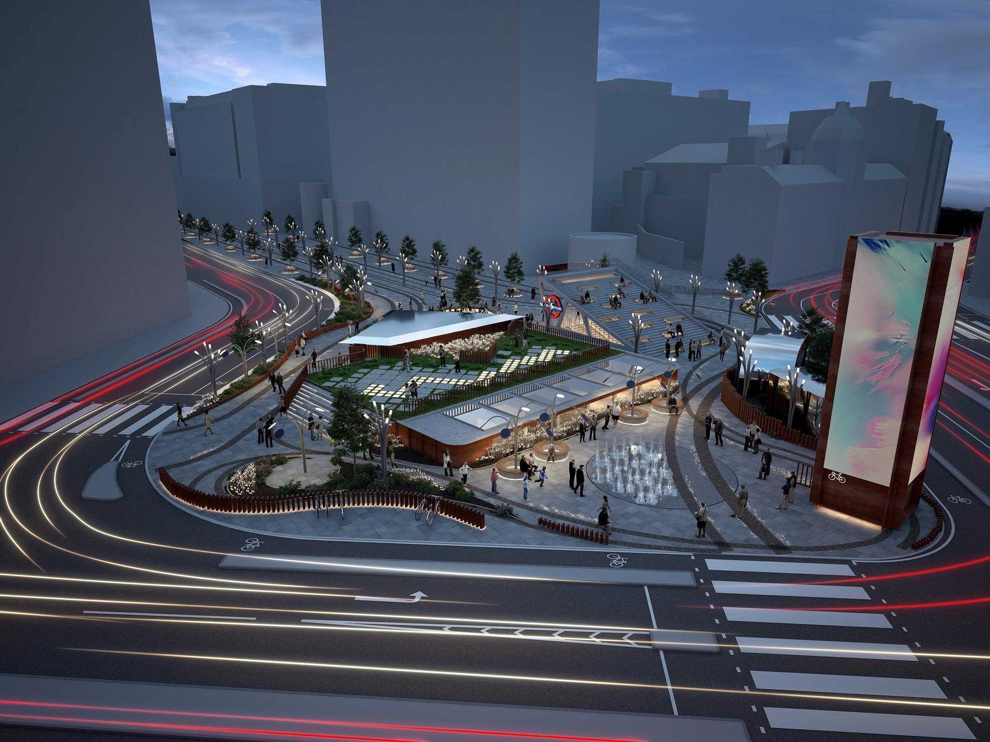 Old Street Digital Garden - Londra