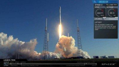 NASA e SpaceX lanciano in orbita TESS alla conquista di nuovi mondi