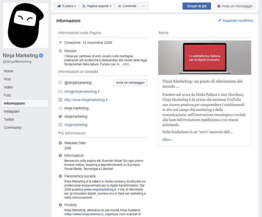 8 tattiche ninja per ottenere più likes sulla tua pagina Facebook