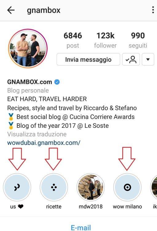 Come personalizzare la cover dei contenuti in evidenza sul tuo profilo Instagram 