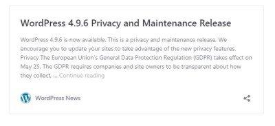 Gli effetti del GDPR su WordPress. Cosa devi fare