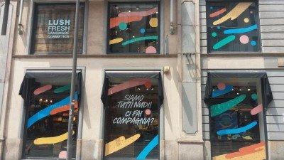 Lush apre a Milano un negozio dove i prodotti non hanno confezione