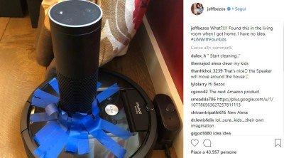 I figli di Jeff Bezos hackerano un Amazon Echo (e lui posta la foto su Instagram)