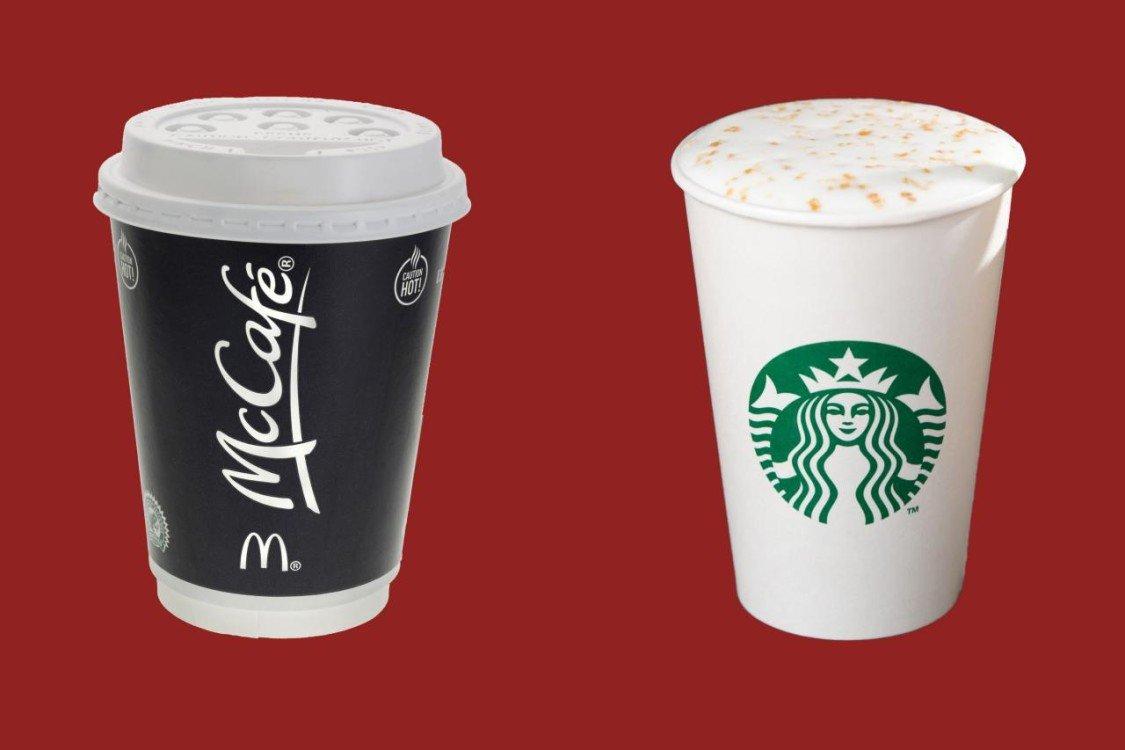 Starbucks e McDonald's