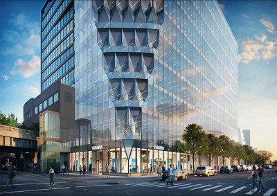 Lavori in corso a New York per il grattacielo che filtra la luce solare