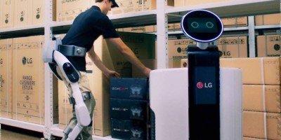 LG vuole trasformare i lavoratori in uomini bionici (con robot indossabili)