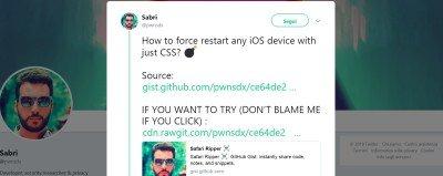 iPhone si blocca navigando su alcune pagine, bug scoperto da un ingegnere