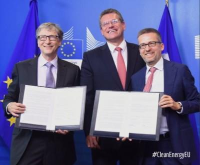 Bill Gates e l’UE annunciano un fondo da 100 milioni per combattere i cambiamenti climatici