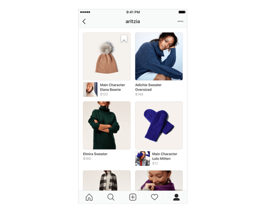 instagram shopping