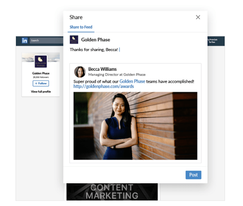 nuove pagine aziendali linkedin employee