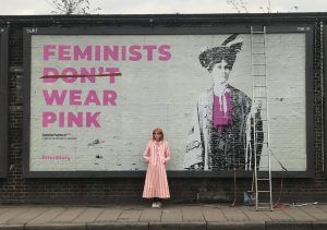 Un progetto di street art ha celebrato a Londra il centenario del voto alle donne