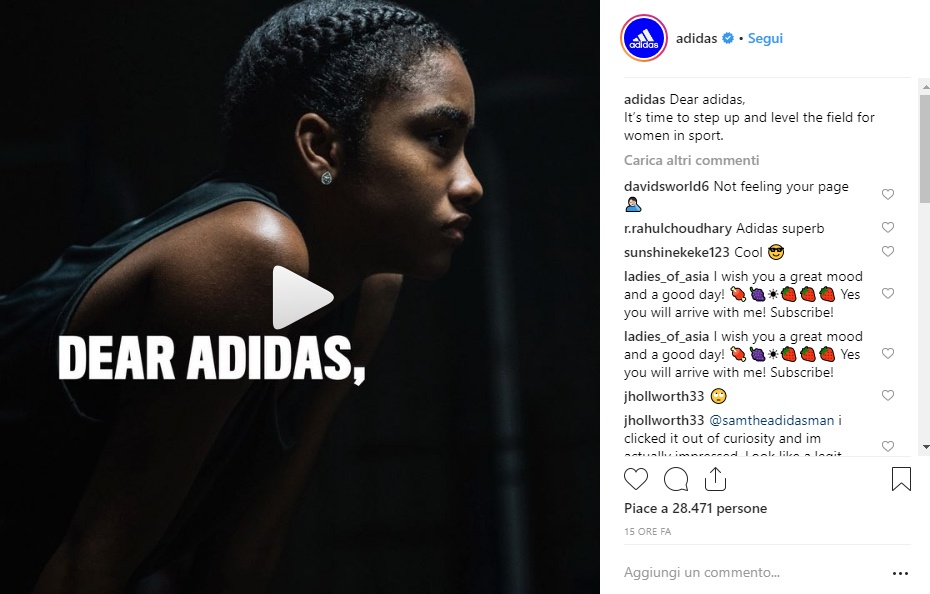 video su instagram