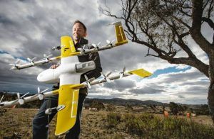 I droni di Google Wings stanno già consegnando cibo, caffè e medicine in Australia