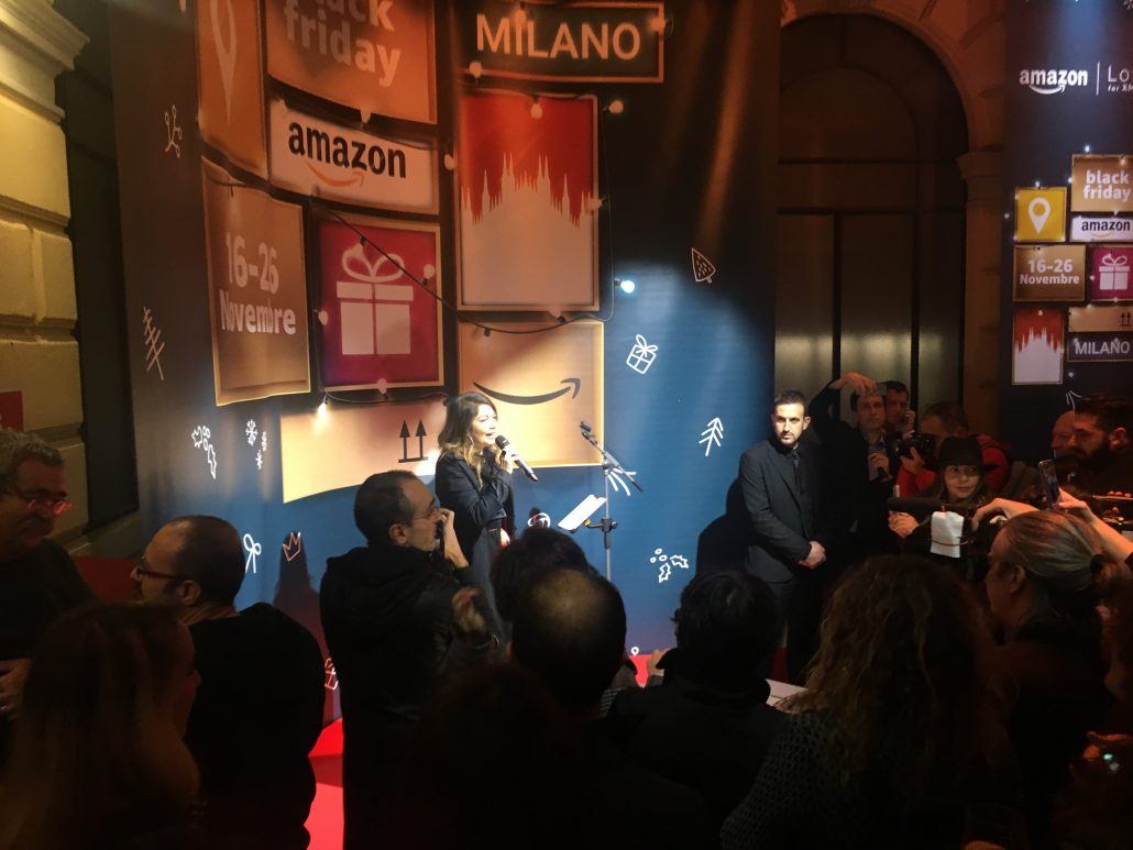amazon loft, pop up store, milano