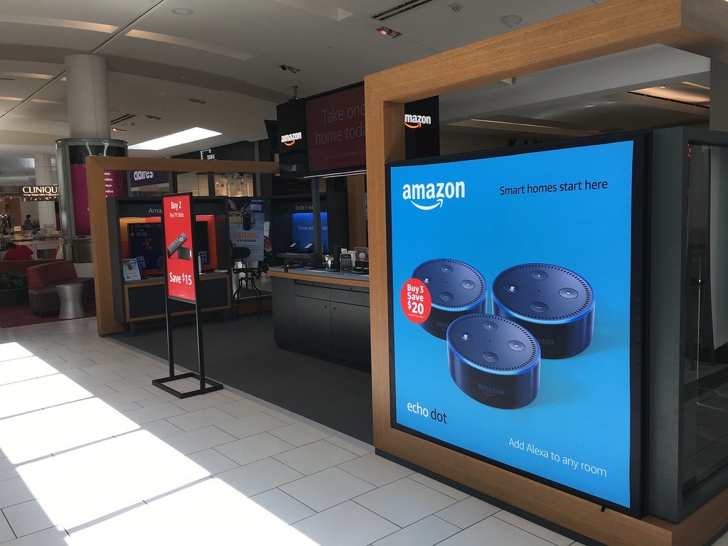 amazon regno unito, pop up store