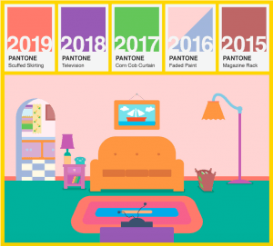 Tutti i trend Pantone dell’ultimo decennio previsti dai Simpson