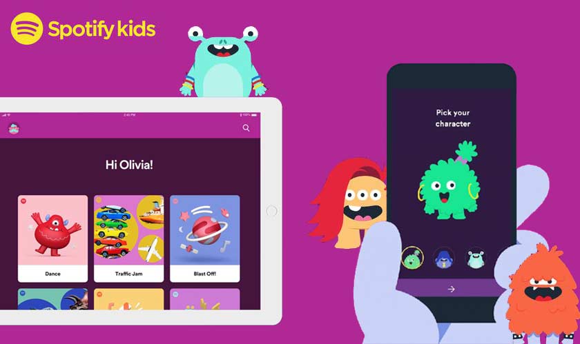 Spotify Kids UI