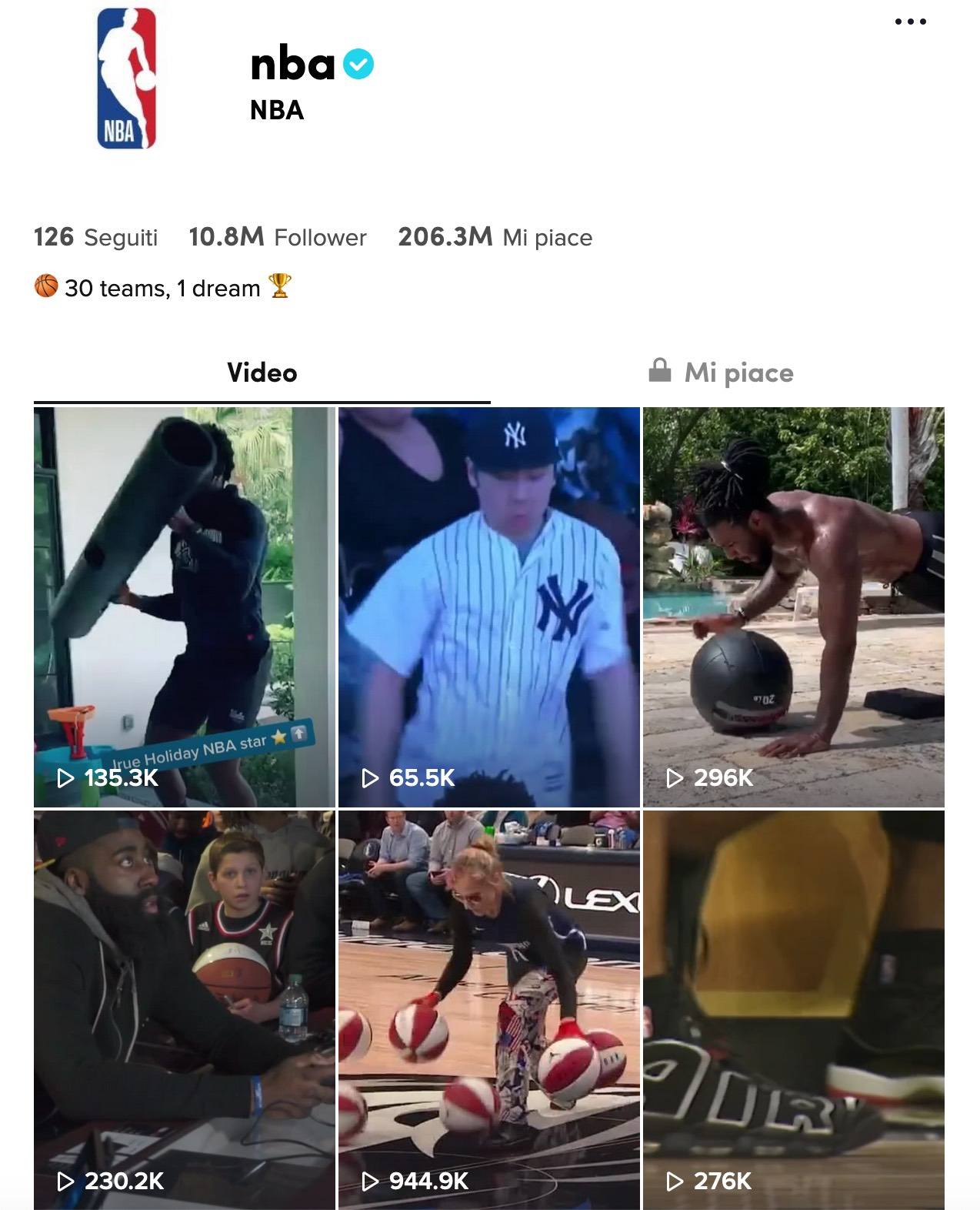 TikTok Nba