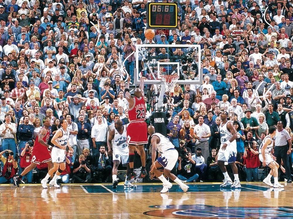 Michael Jordan The Shot