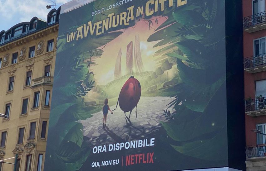 Fase 3: la campagna di Netflix celebra lo “spettacolo” della città che riapre