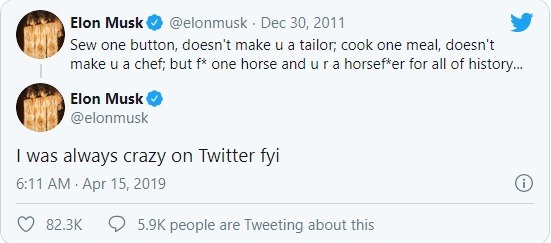 Marco Mantovan Tweet 1 Elon Musk