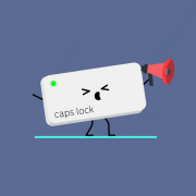 Caps lock-international day-ninja marketing